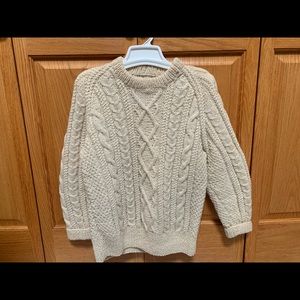 Wool handmade sweater from Scotland